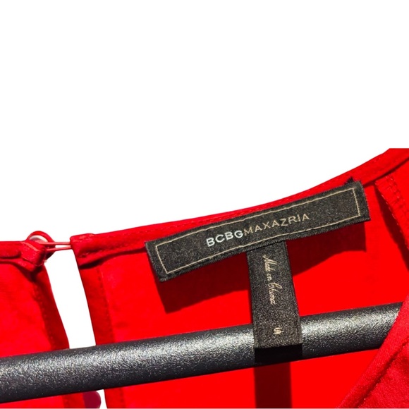 BCBMAXAZRIA Red & Black Dress - Picture 5 of 6